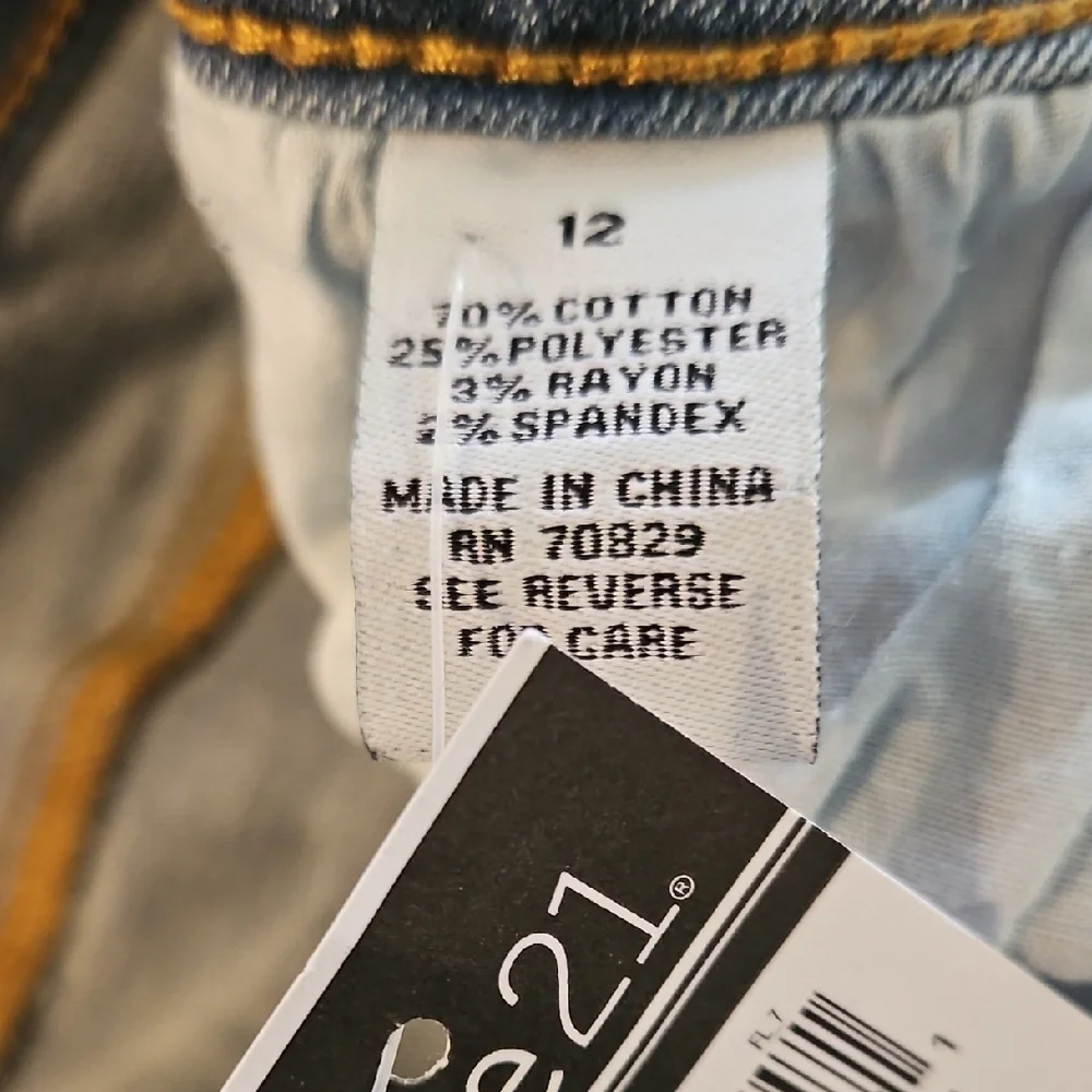 Rue21 Blue Flare & Wide Leg Jeans - Picture 8 of 8